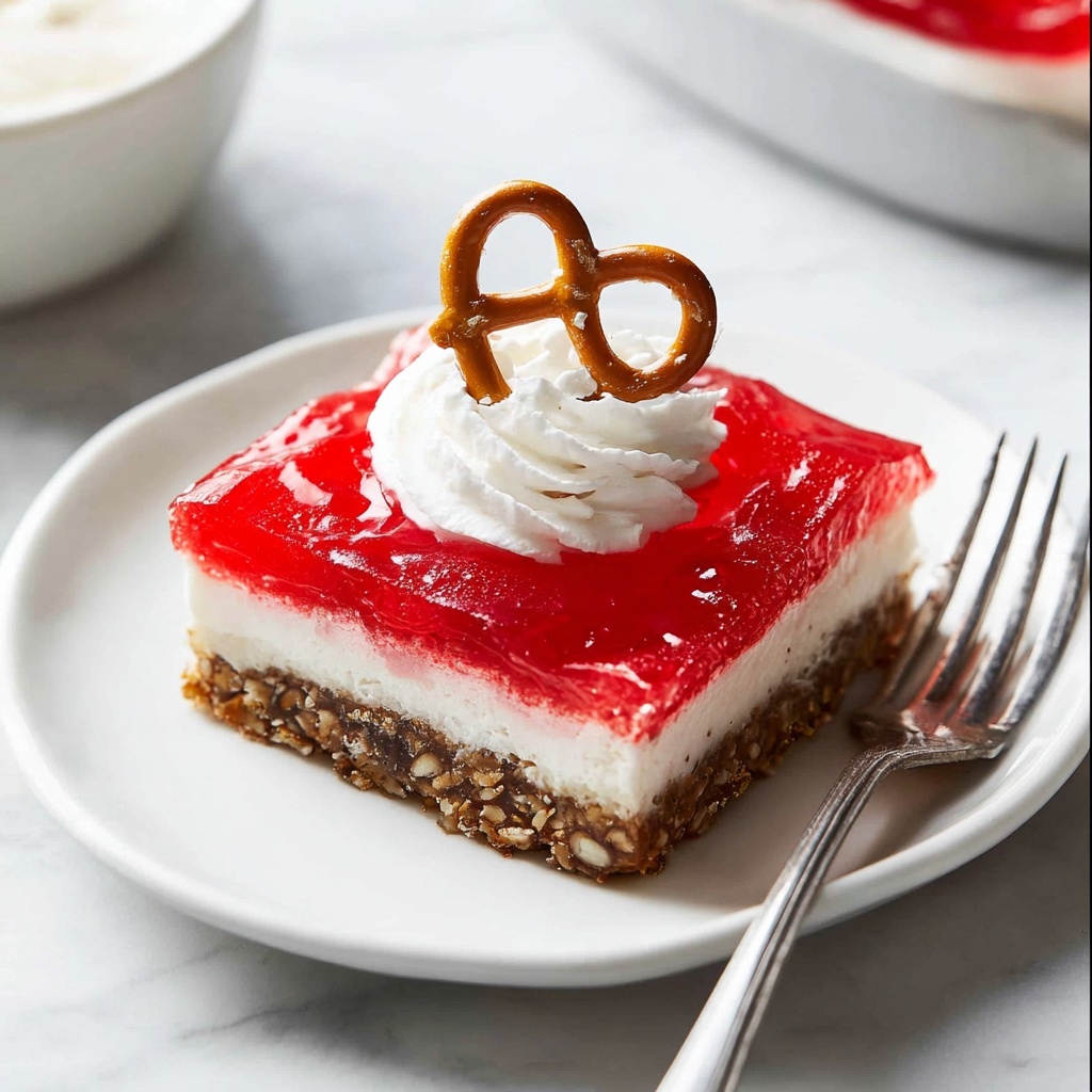 Strawberry Pretzel Salad Recipe - Recipe Image