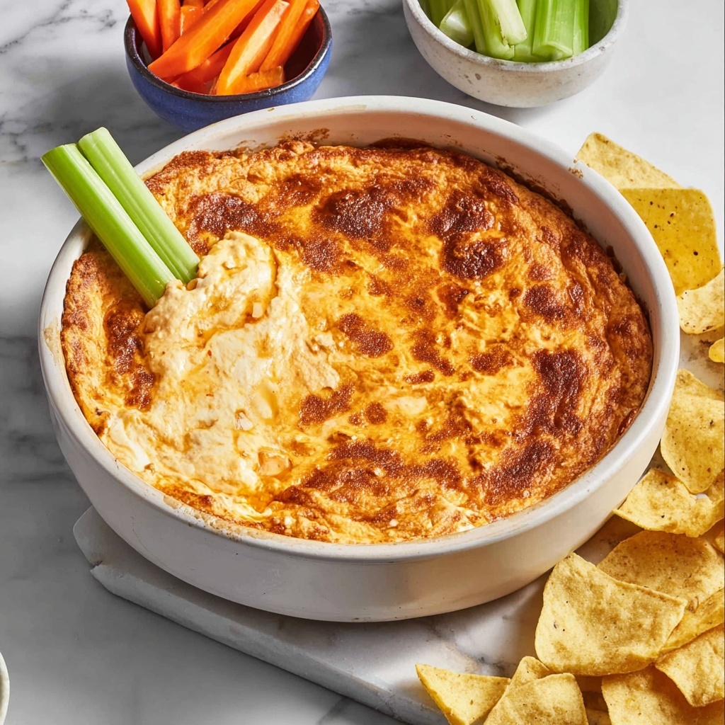 Baked Buffalo Chicken Dip Recipe - Recipe Image