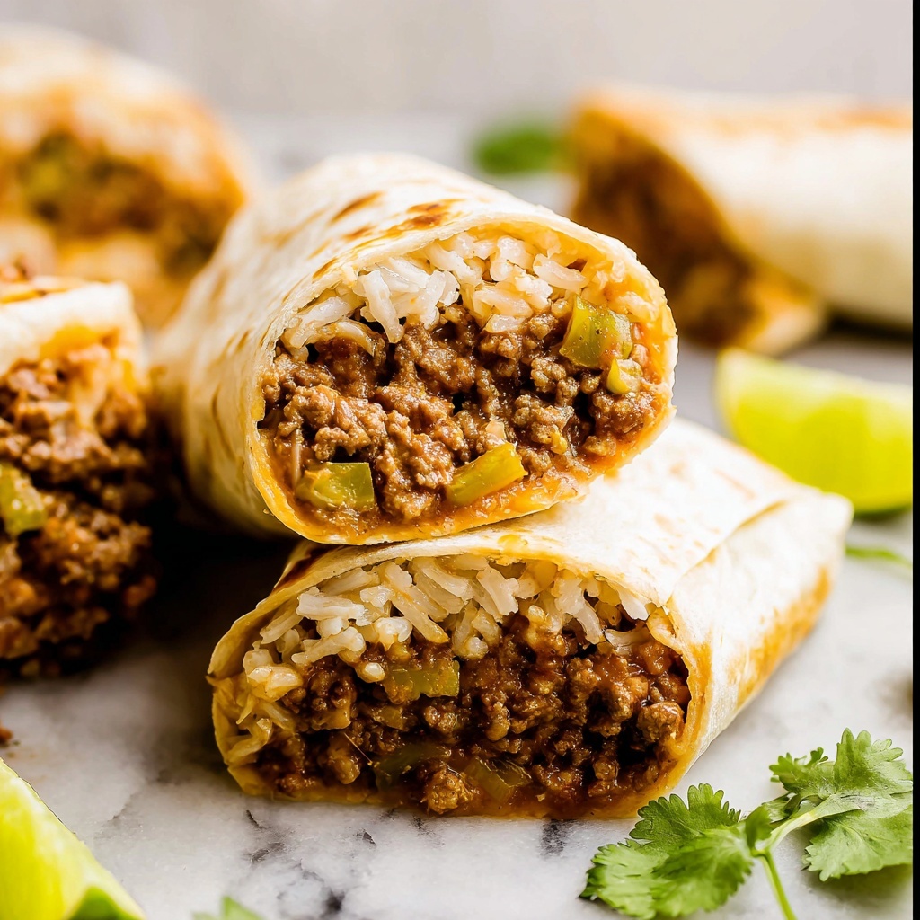 Beef Burrito Recipe - Recipe Image