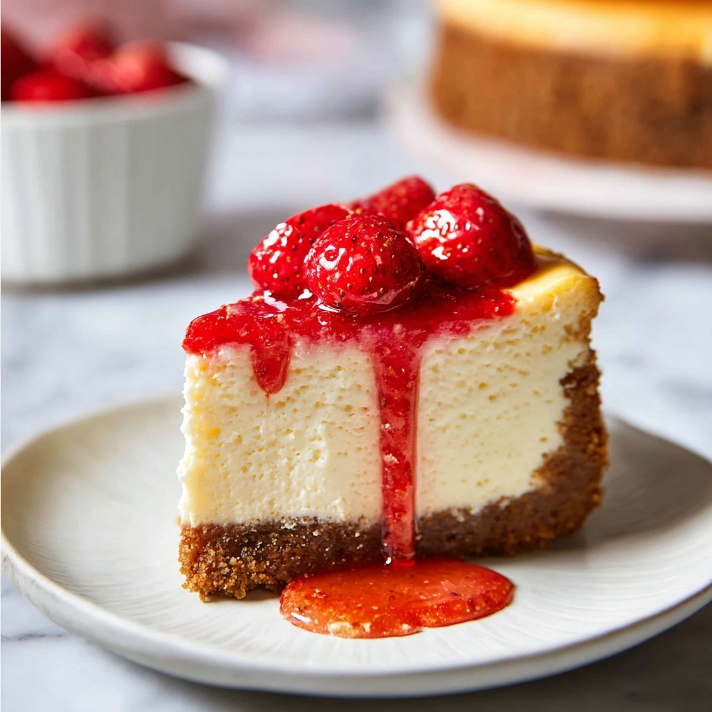Strawberry Cheesecake Recipe - Recipe Image