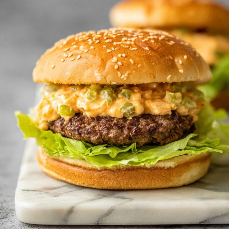 Pimento Cheeseburgers Recipe