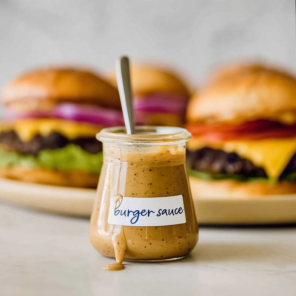 Burger Sauce Recipe - Recipe Image