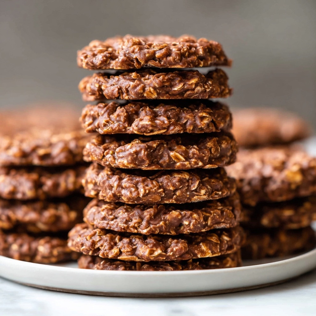 Chocolate No Bake Cookies Recipe - Recipe Image