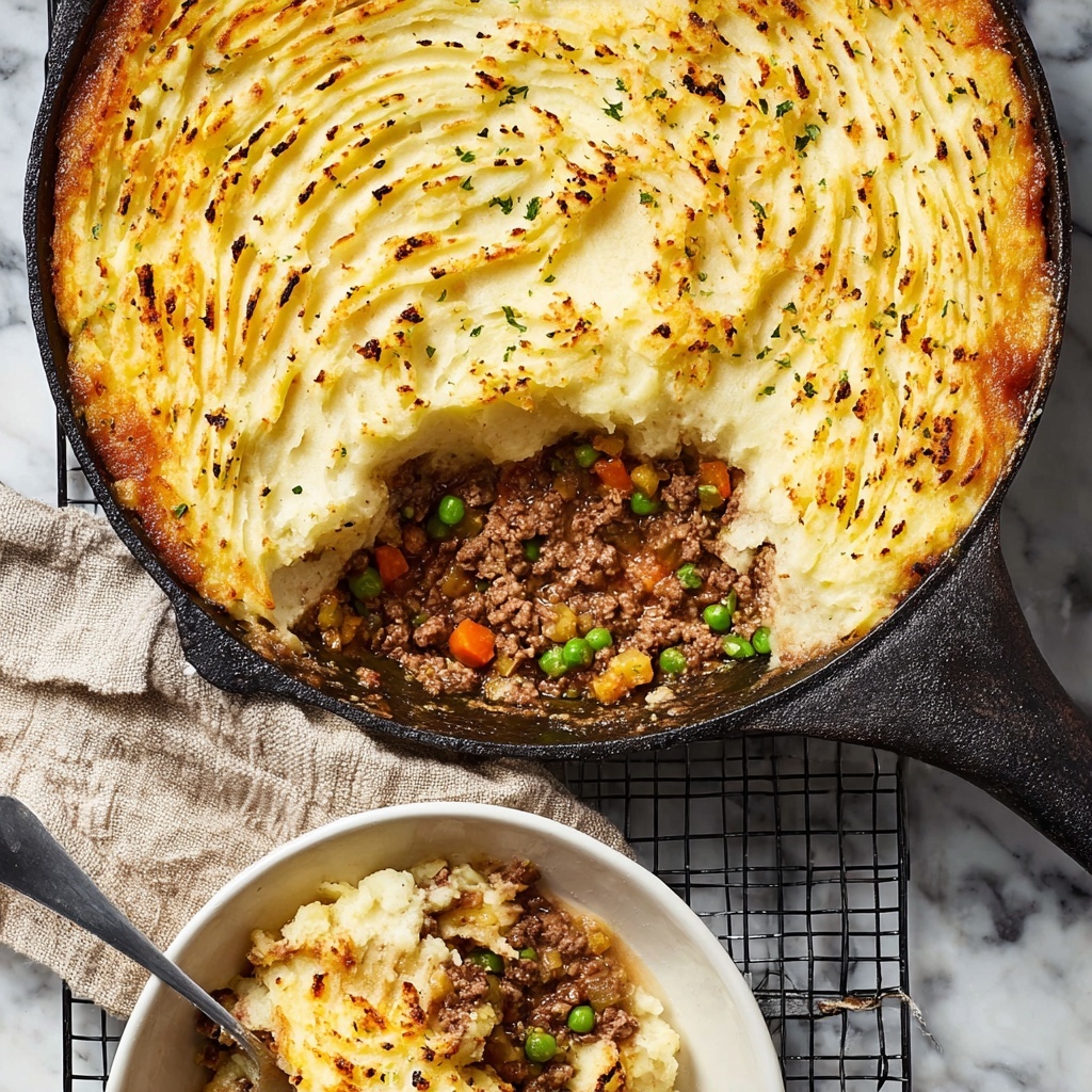 Classic Cottage Pie with Creamy Mashed Potatoes and Savory Beef Recipe - Recipe Image