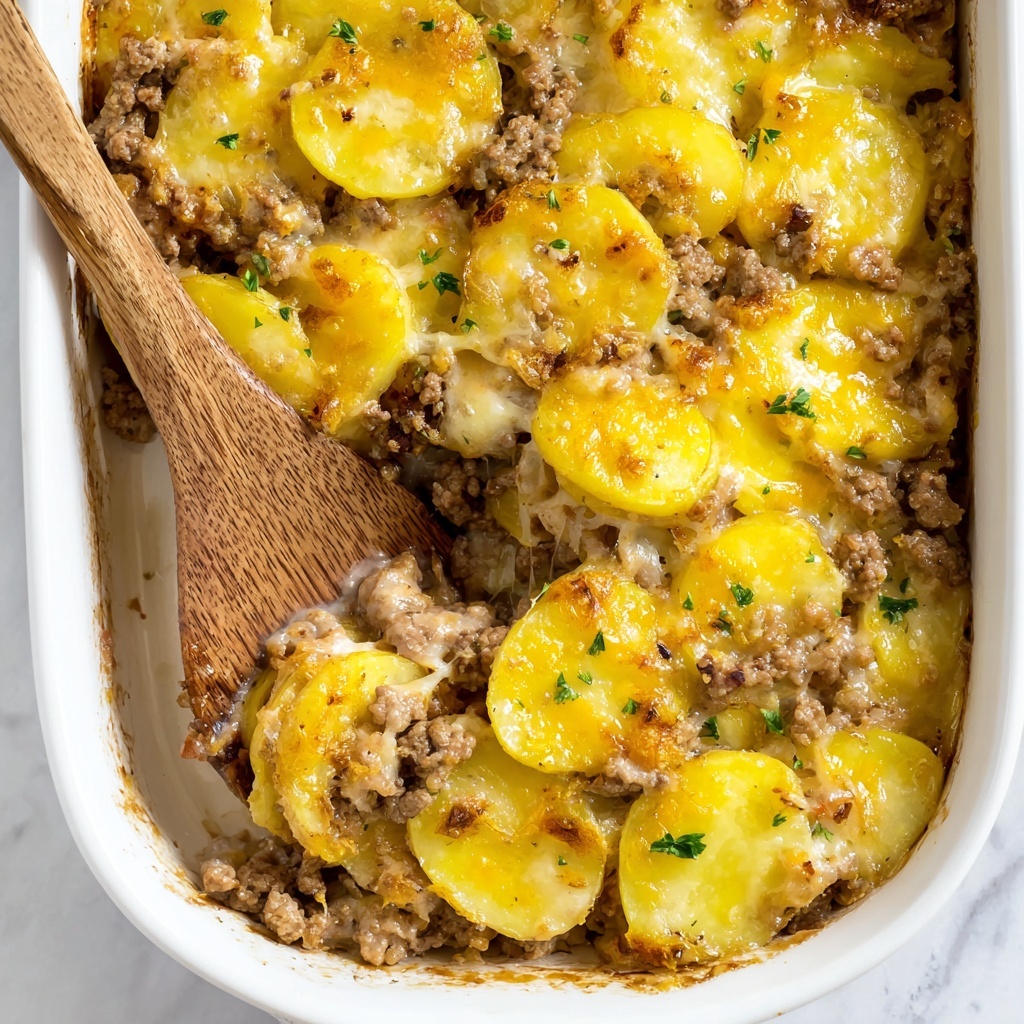 Sausage and Potatoes Casserole Recipe - Recipe Image