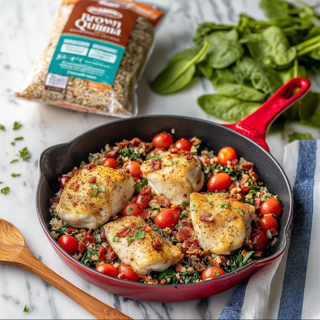 BLT Chicken and Rice Skillet Recipe - Recipe Image