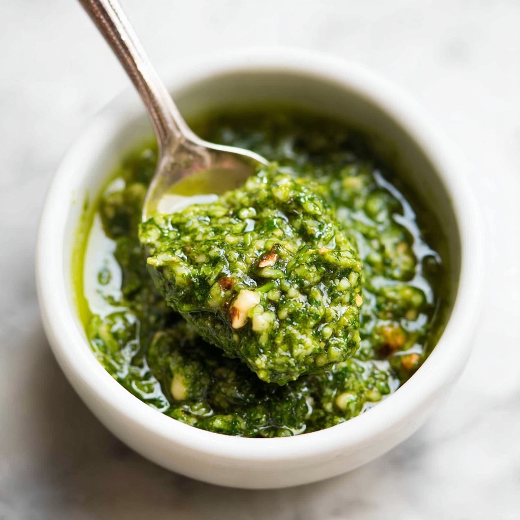 Fresh Basil Pesto Recipe - Recipe Image