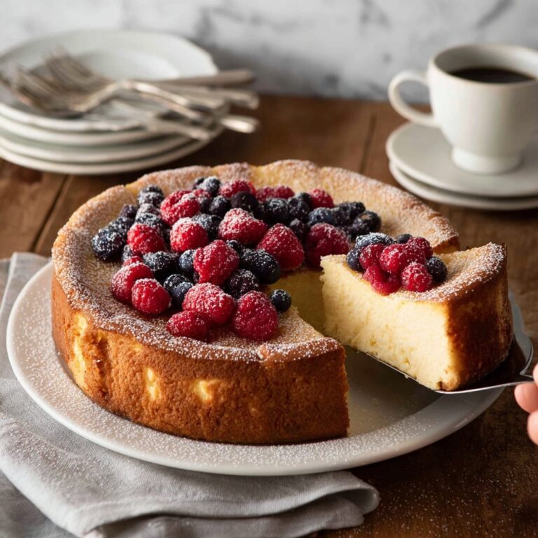 Classic Baked Cheesecake Recipe