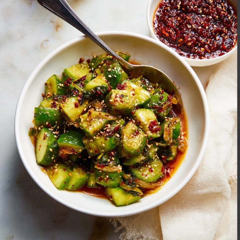 Spicy Asian Cucumber Salad Recipe