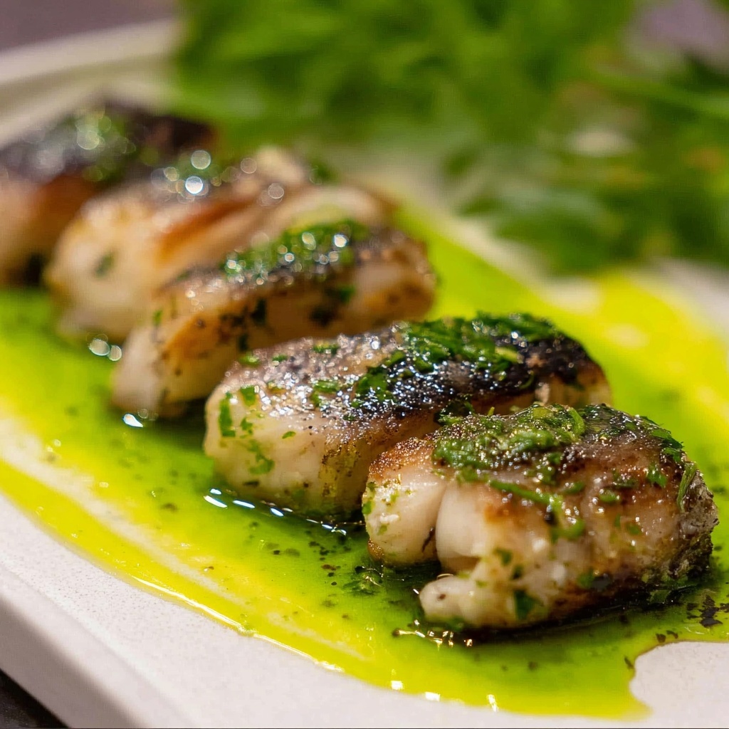 Poor Man's Lobster – Monkfish with Herb Browned Butter Recipe - Recipe Image