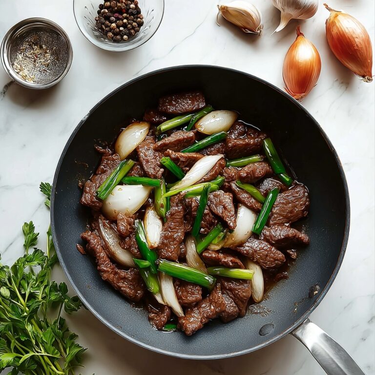 Chinese Beef and Onion Stir-Fry Recipe