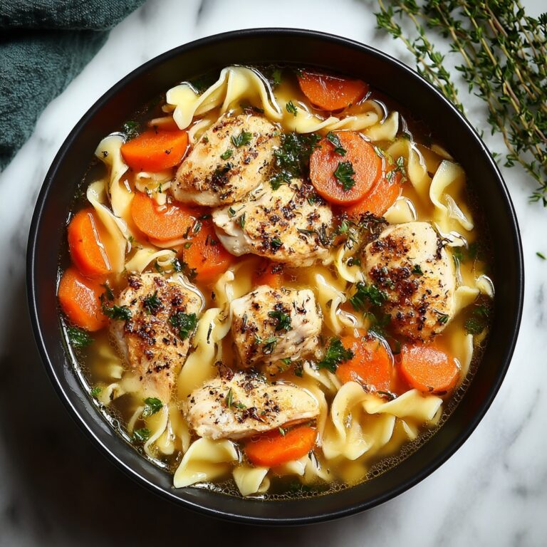 Rotisserie Chicken Noodle Soup Recipe