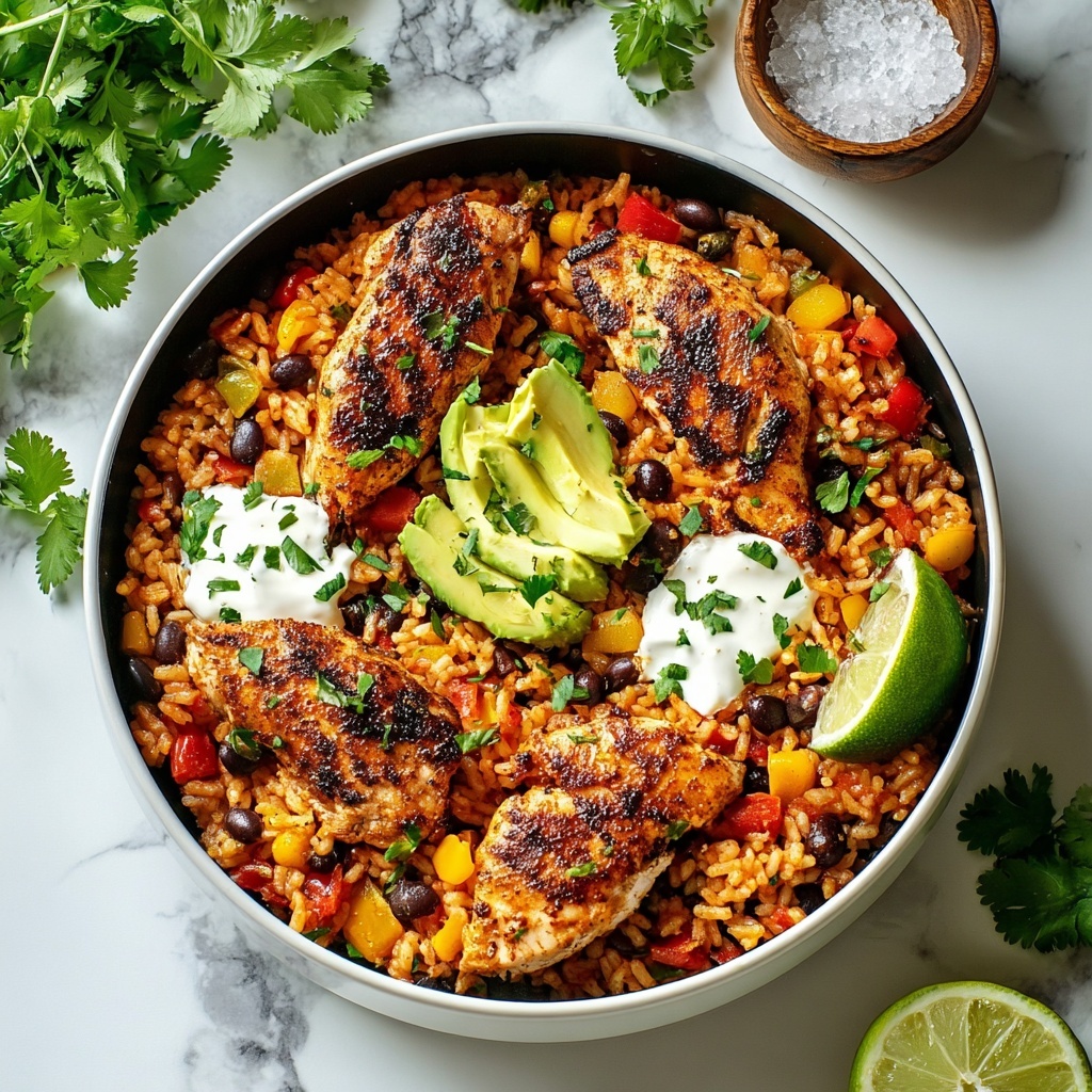 Chicken and Rice Taco Skillet Recipe - Recipe Image