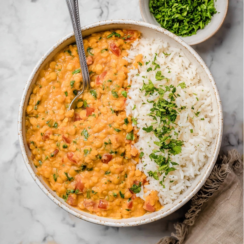 Creamy Coconut Lentil Dal Recipe - Recipe Image
