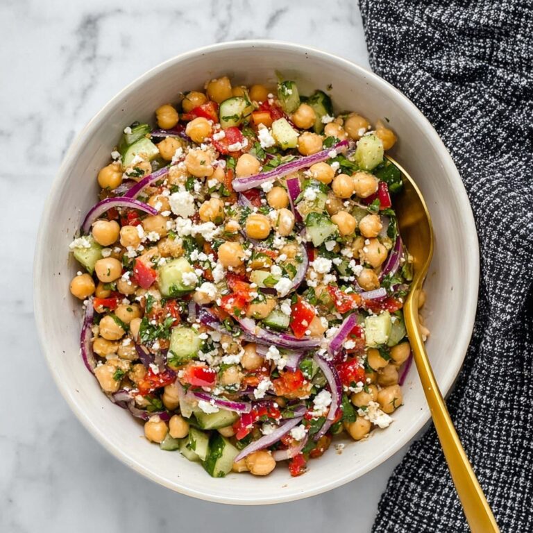 Mediterranean Chickpea Salad Recipe