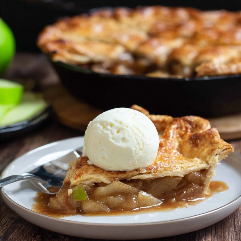Green Tomato Pie with Cranberries and Spiced Lemon Recipe