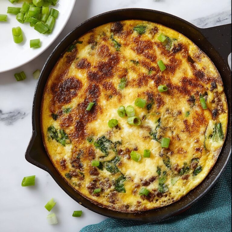 Spinach Bacon Frittata Recipe