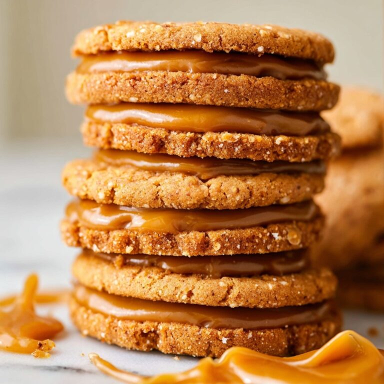 Salted Caramel Sandwich Cookies Recipe