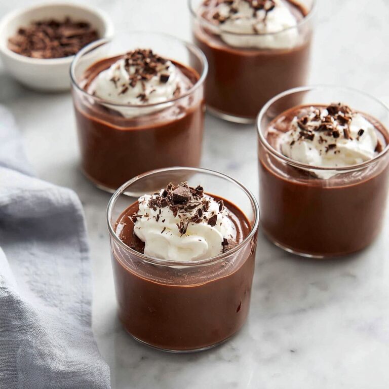 Creamy Homemade Chocolate Pudding Recipe