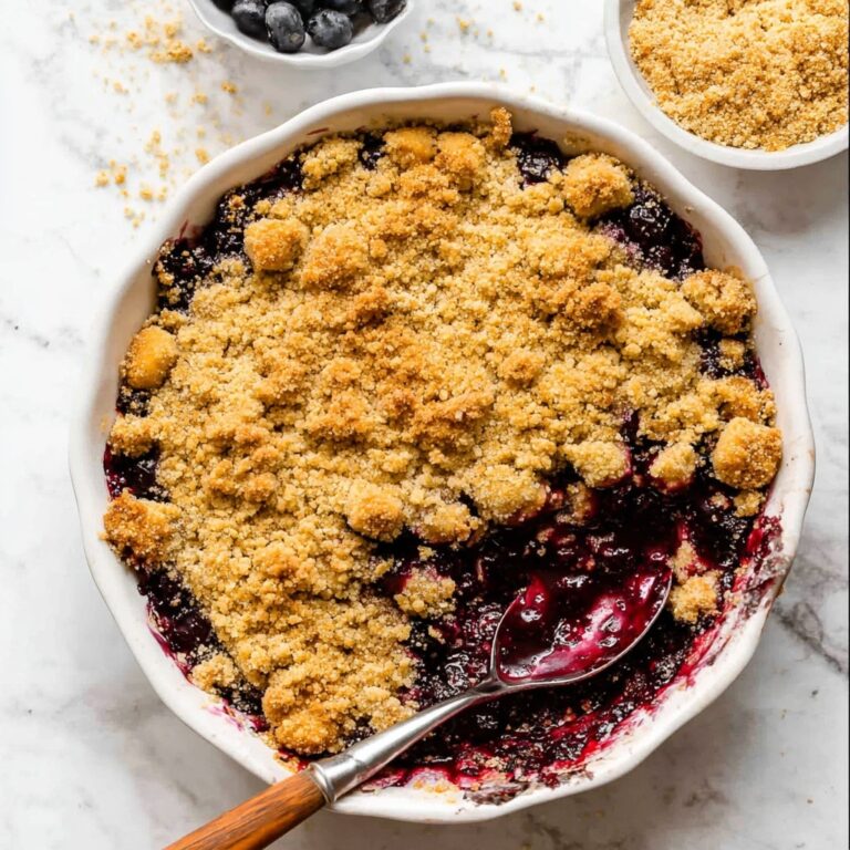 Blueberry Crisp Recipe