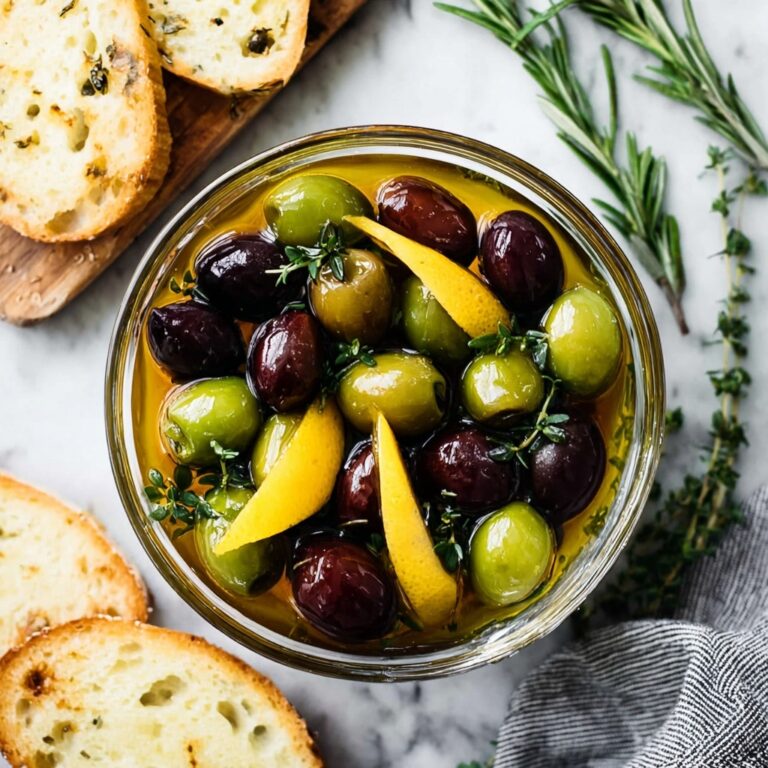 Marinated Olives Recipe
