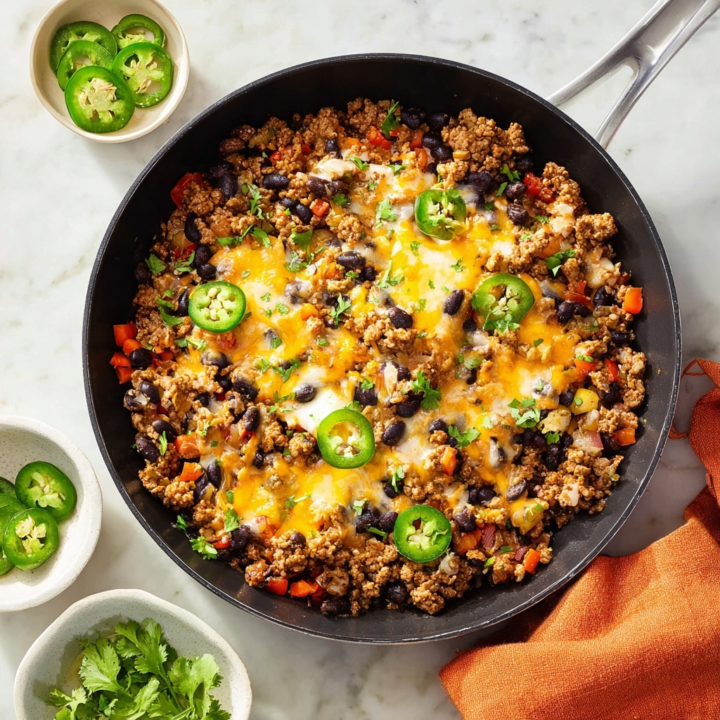 Easy Taco Skillet Recipe - Recipe Image