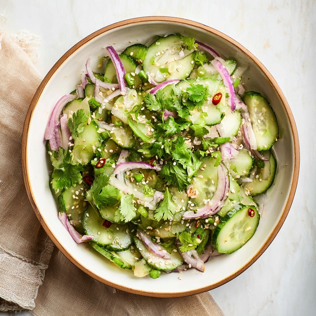 Asian Cucumber Salad Recipe - Recipe Image