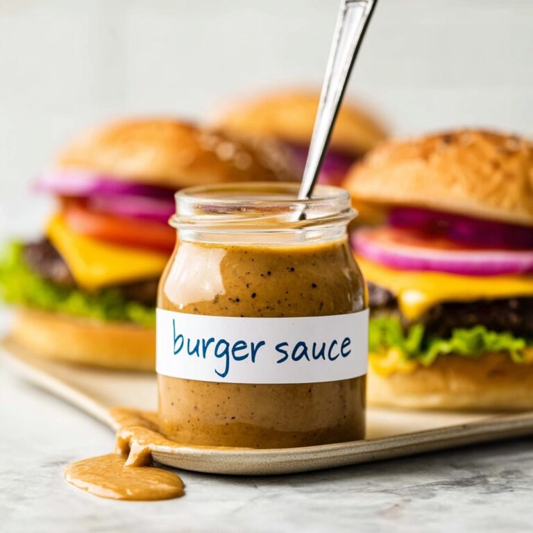 Burger Sauce Recipe