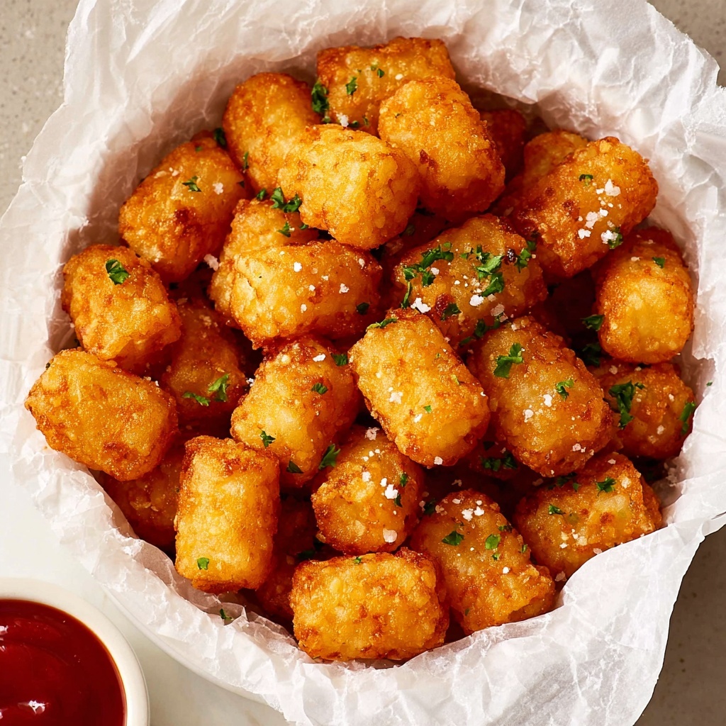 Homemade Crispy Tater Tots Recipe - Recipe Image