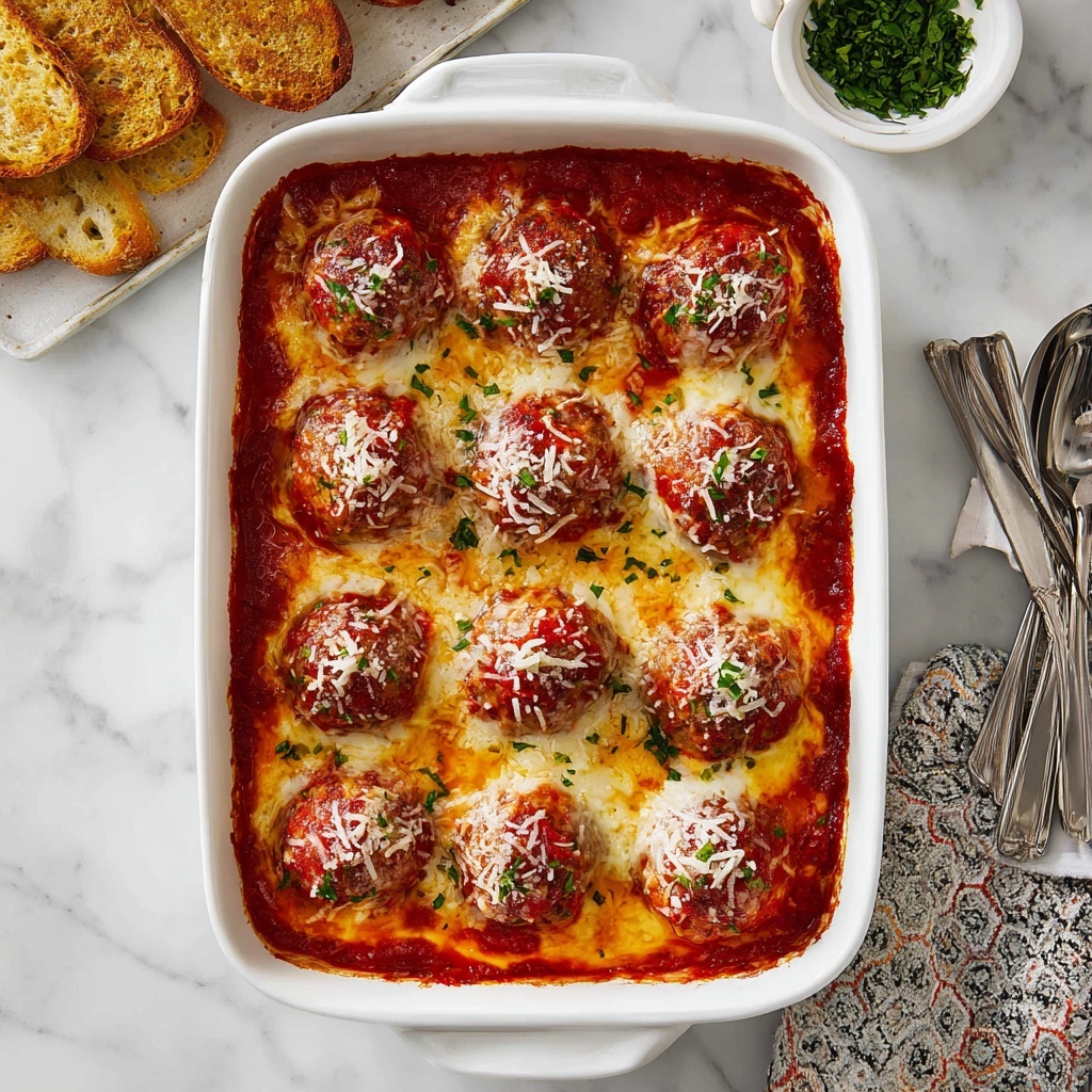 Meatball Casserole Recipe - Recipe Image