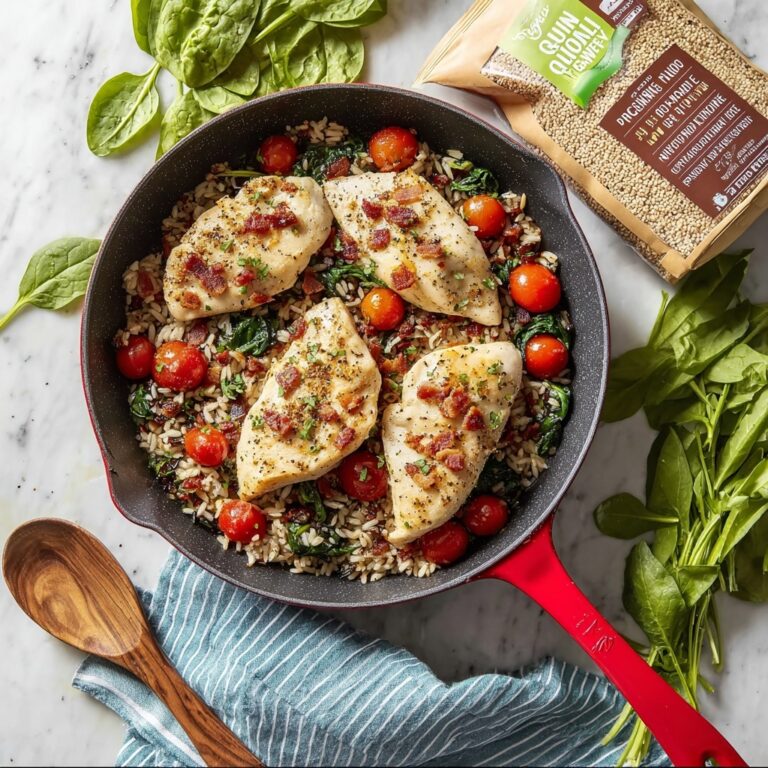 BLT Chicken and Rice Skillet Recipe