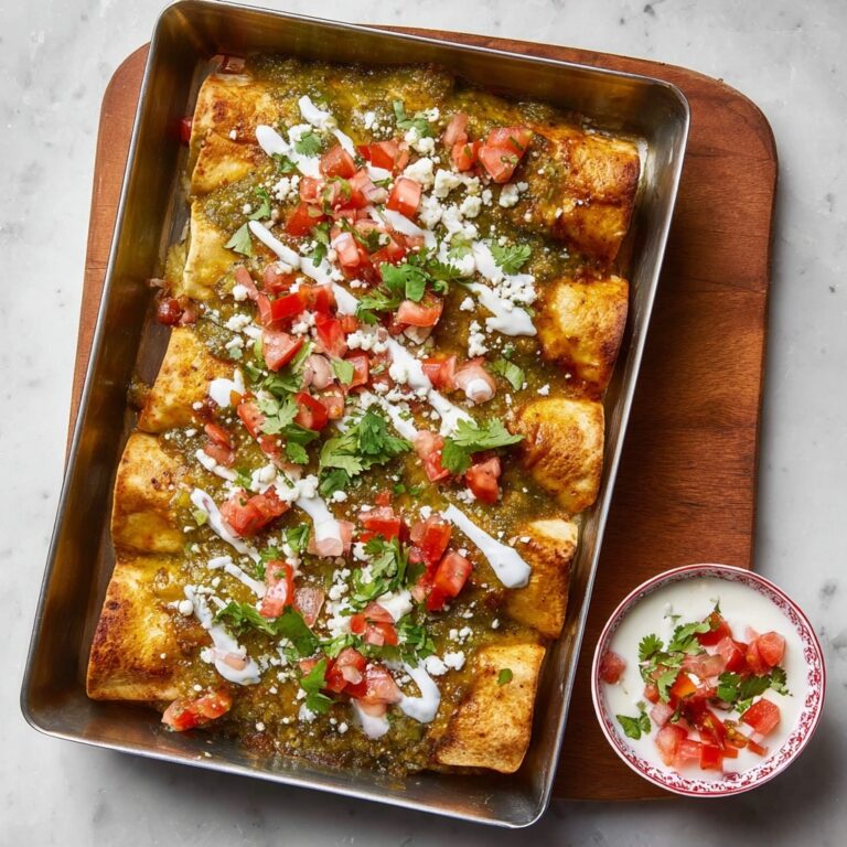 Green Chicken Enchiladas Recipe