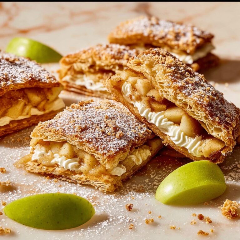 Apple Turnovers with Cream Filling Recipe