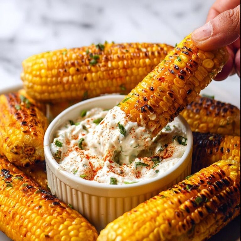 Corn Ribs with Garlic, Paprika, and Parsley Recipe