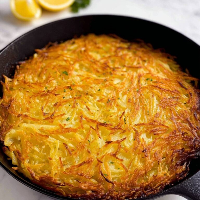 Crispy Potato Rosti Recipe