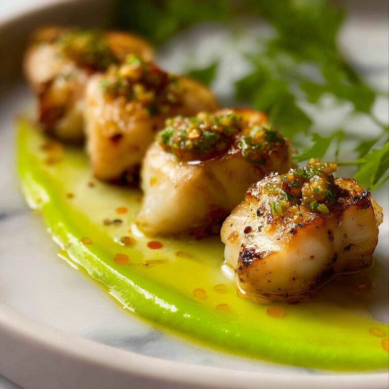 Poor Man’s Lobster – Monkfish with Herb Browned Butter Recipe