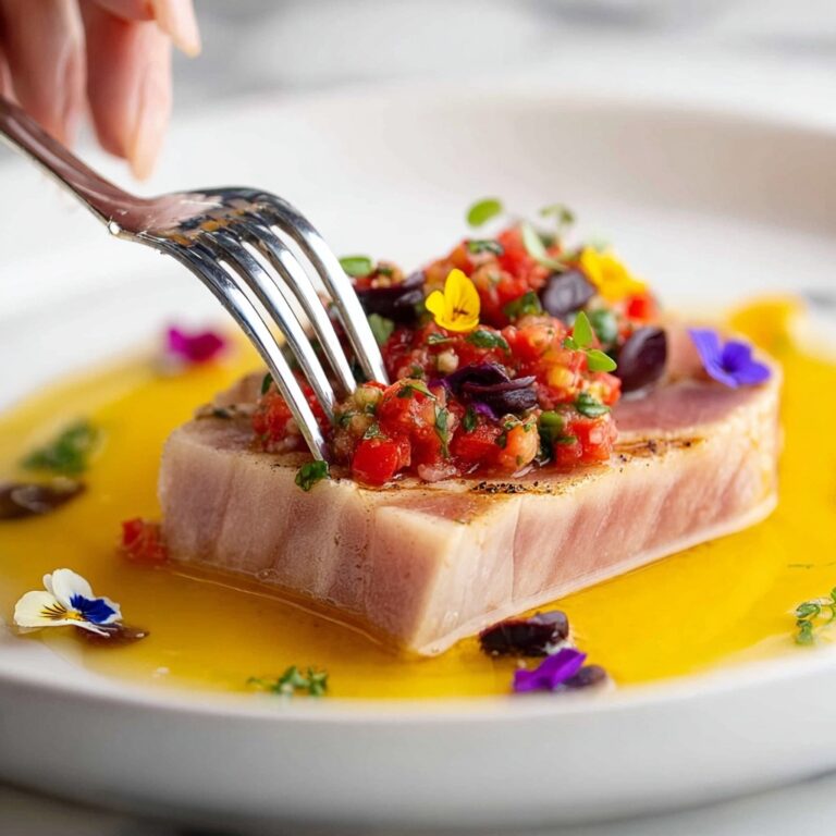 Seared Tuna Steak with Sauce Vierge Recipe
