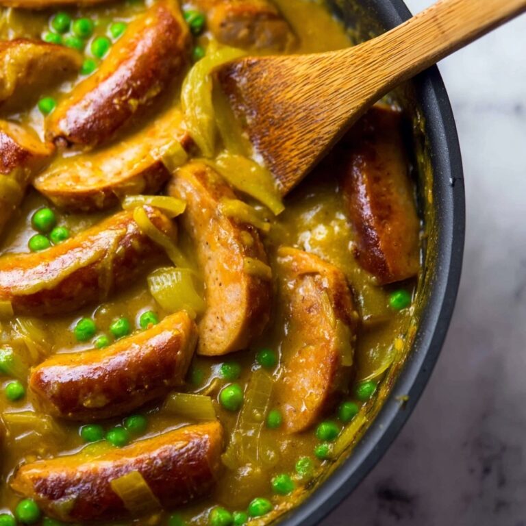 Curried Sausages Recipe