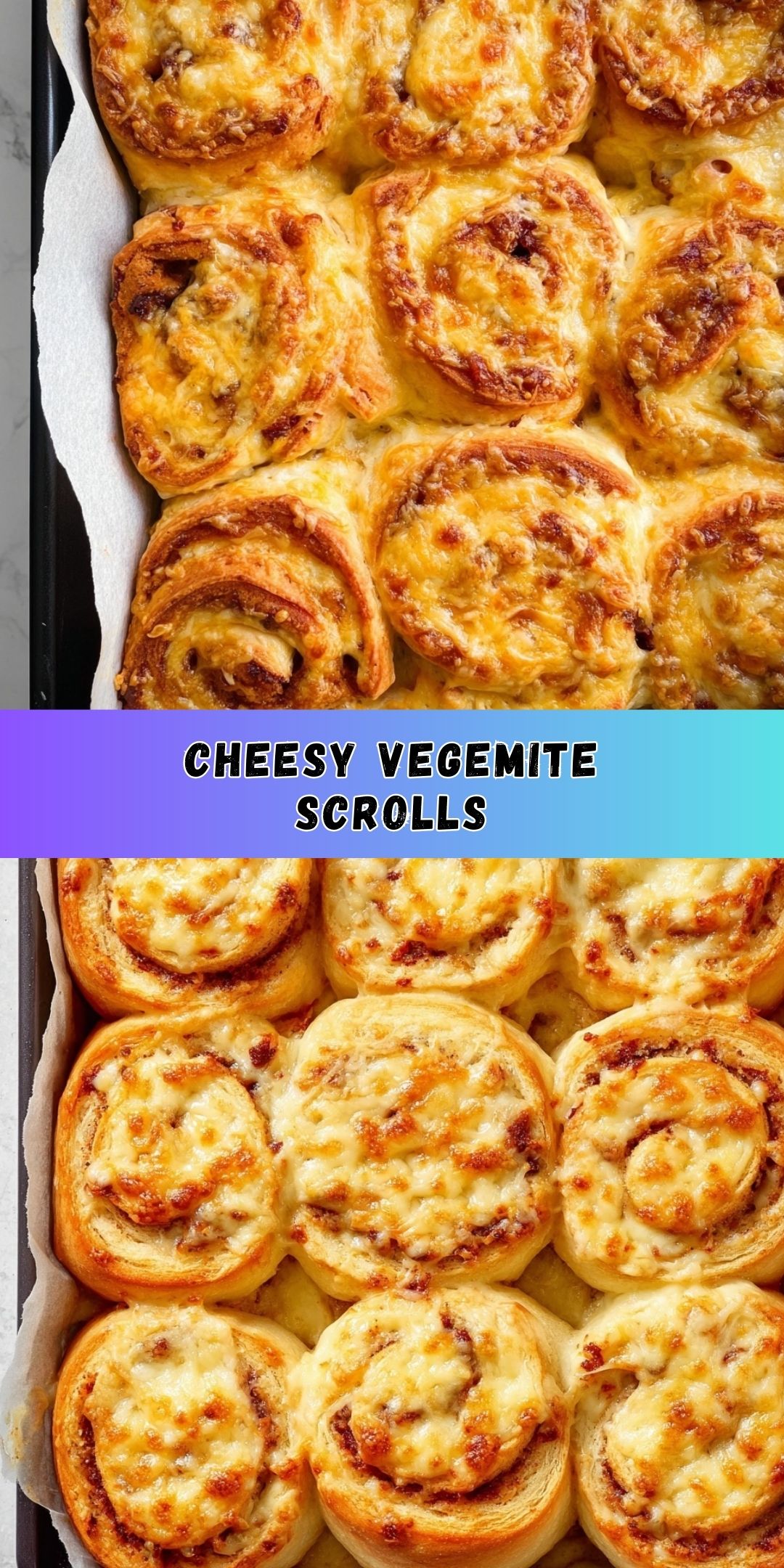 Cheesymite Scrolls (Cheese & Vegemite) Recipe – tastydailyeats