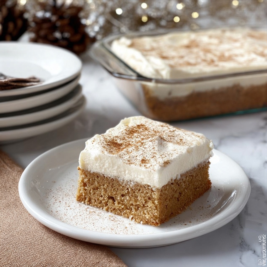 Gingerbread Cake with Cream Cheese Frosting Recipe - Recipe Image