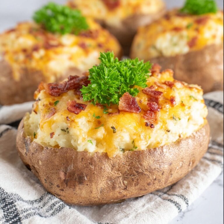 Twice Baked Potatoes Recipe