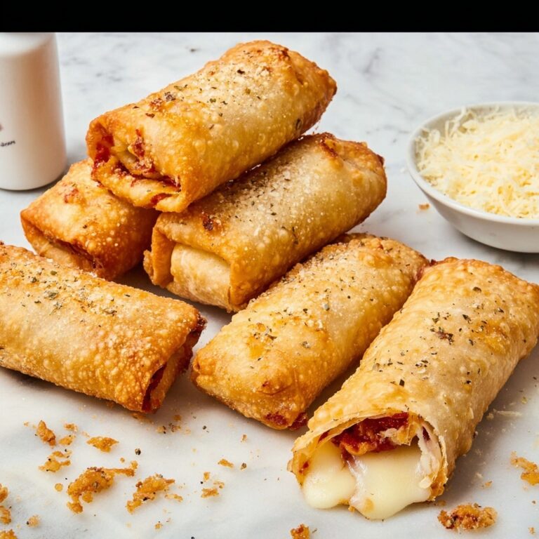 Pizza Egg Rolls Recipe
