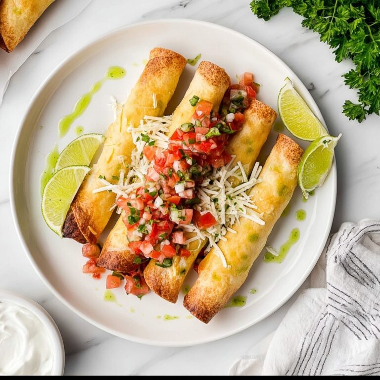 Air Fryer Chicken Taquitos Recipe