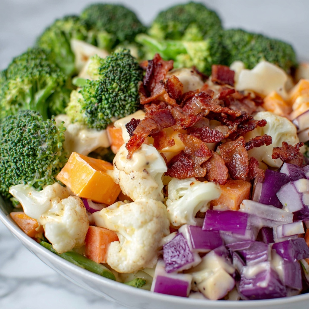 Low Carb Broccoli Salad Recipe - Recipe Image
