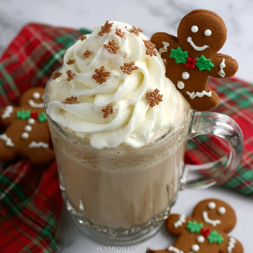 Slow Cooker Gingerbread Latte Recipe - Recipe Image