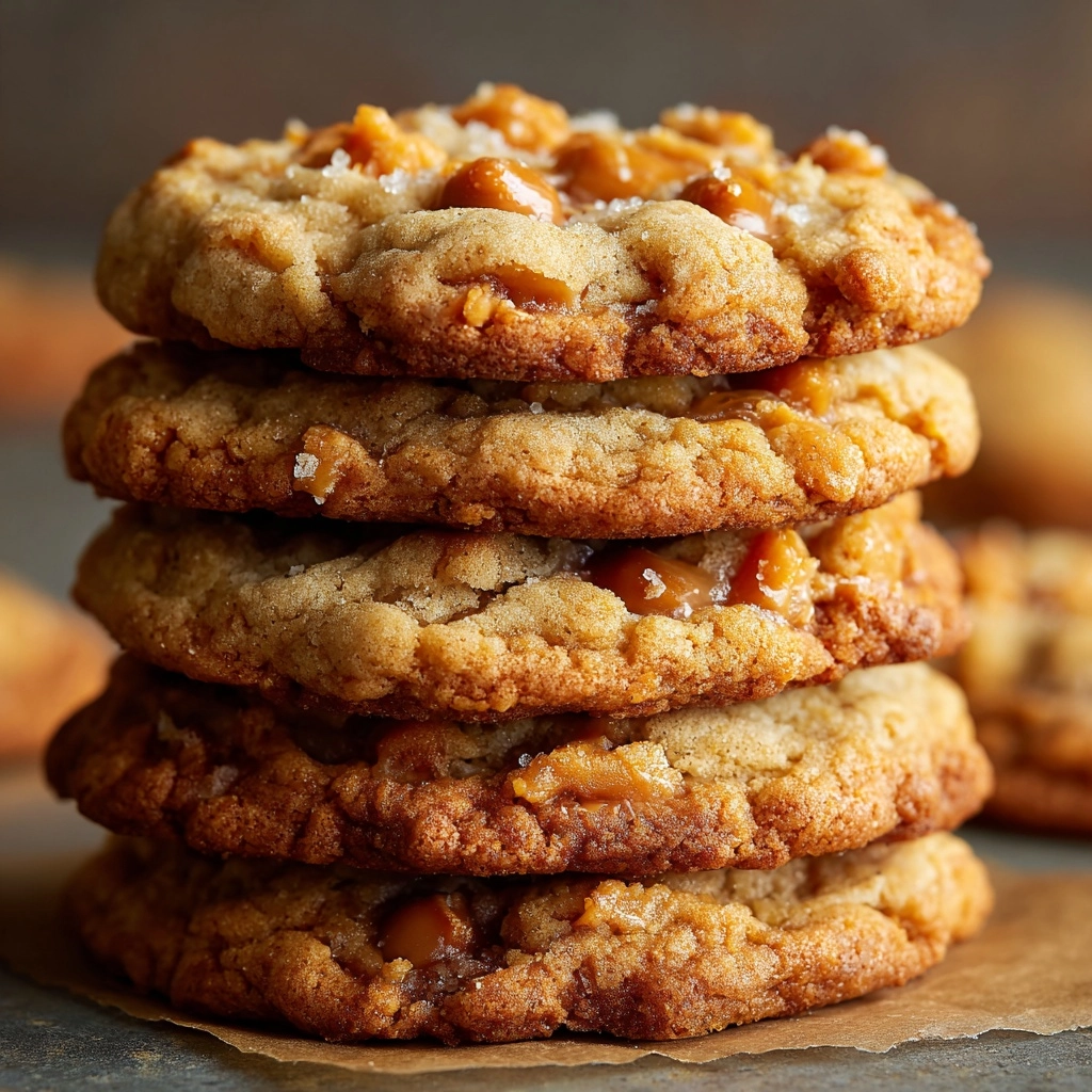 Caramel Banana Bread Cookies Recipe - Recipe Image
