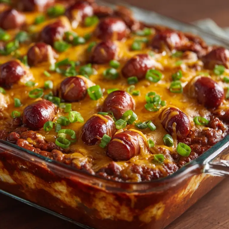 Chili Cheese Dog Casserole: An Easy & Kid-Friendly Family Dinner Recipe