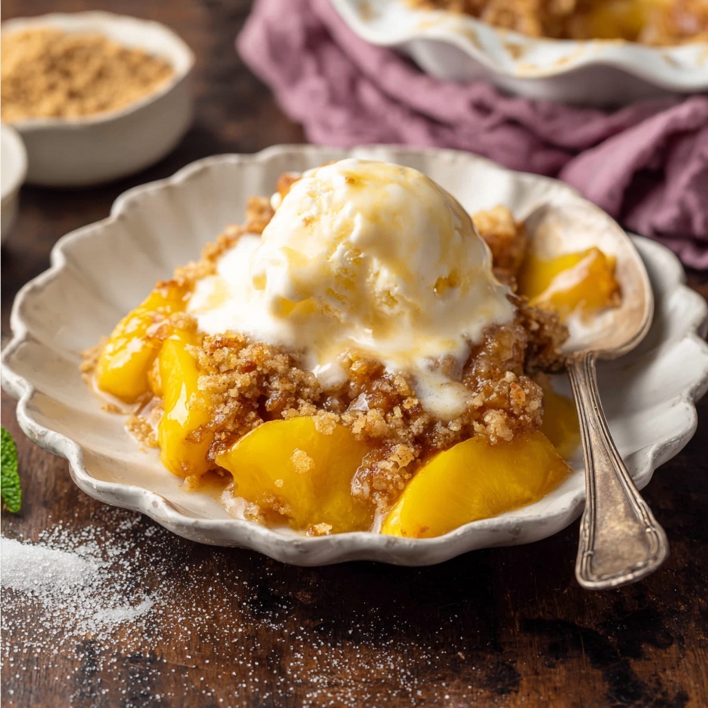 Peach Crisp Recipe - Recipe Image