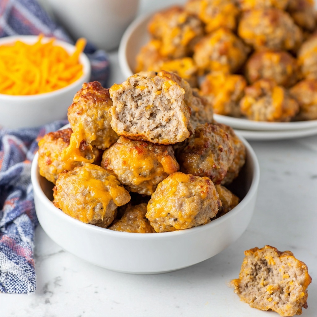 Cheddar Bay Sausage Balls Recipe - Recipe Image