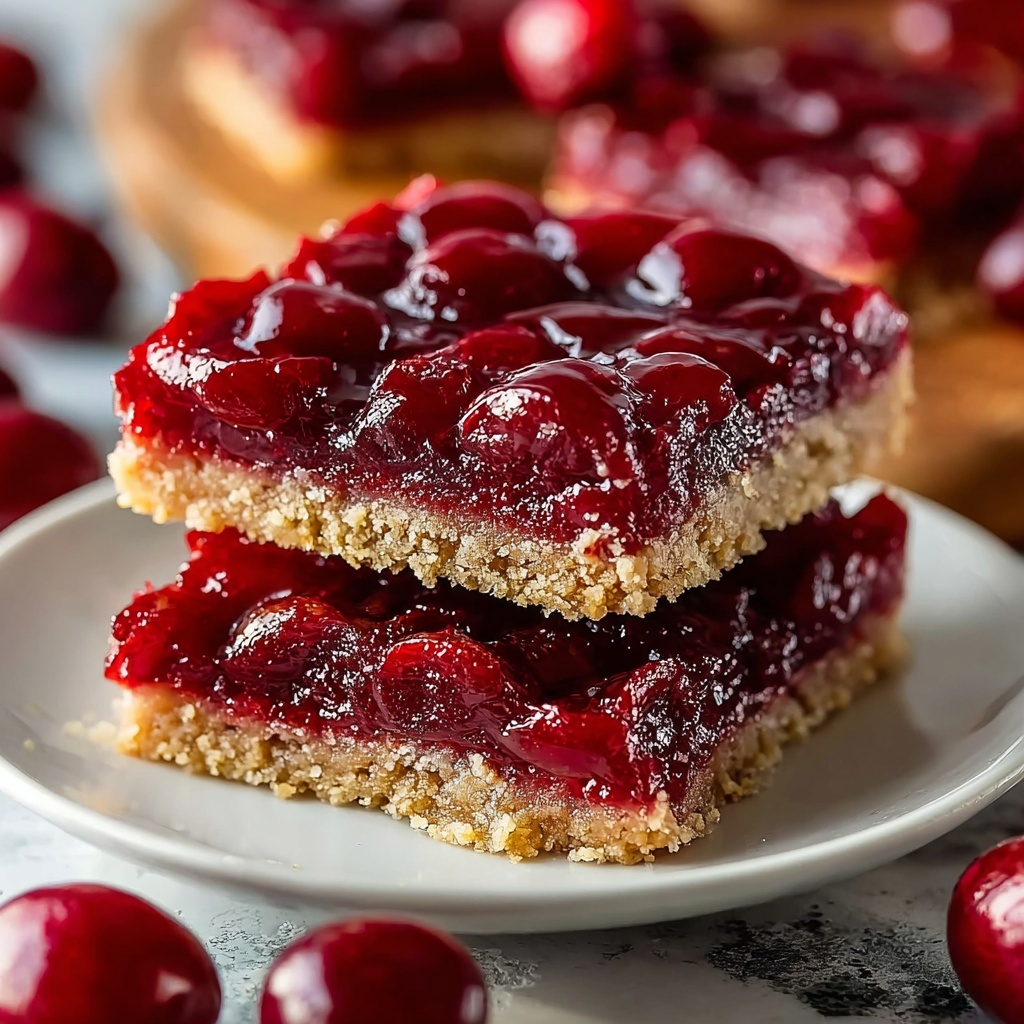 Irresistibly Easy Cherry Pie Bars Recipe - Recipe Image